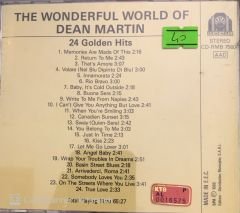 The Wonderful World Of Dean Martın 24 Golden Hits
