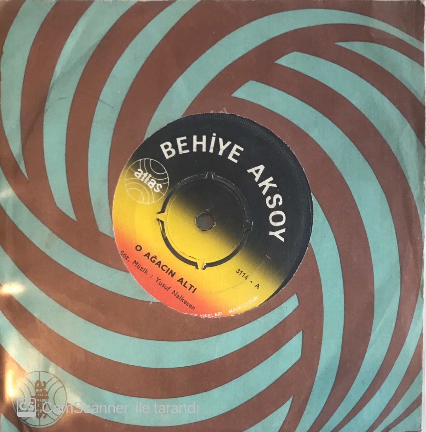 Behiye Aksoy - O Ağacın Altı 45lik
