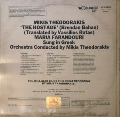 Mikis Theodorakis The Hostage LP
