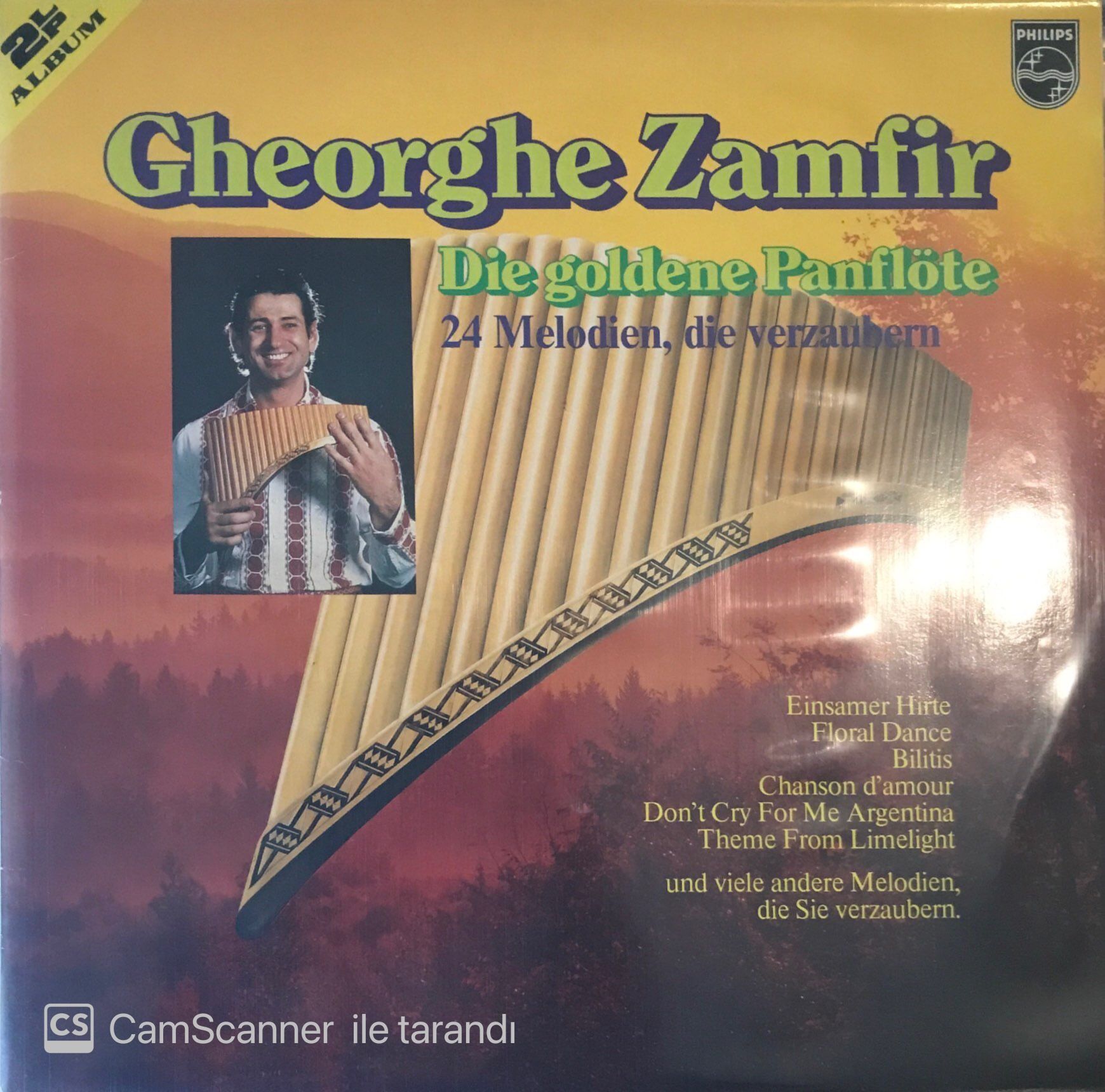 Gheorghe Zamfir Die Goldene Panflöte LP