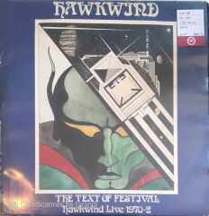 Hawkwind - The Text Of Festival Hawkwind Live 1970-2 Double LP