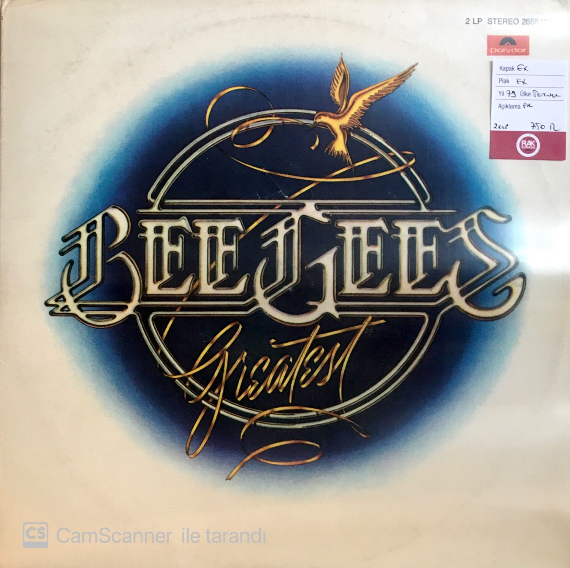 Bee Gees Greatest Double LP