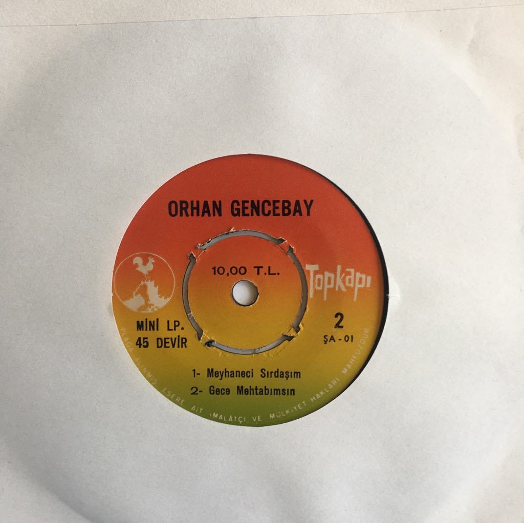 Orhan Gencebay Mini Long Play 45lik