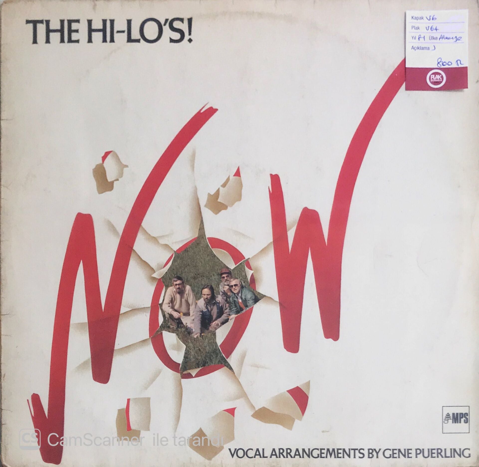 The Hi-Lo's! - Now - LP