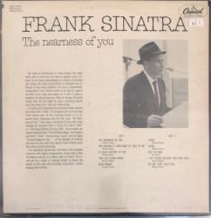 Frank Sinatra The Nearness Of You LP