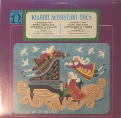Johann Sebastian Bach Chamber Orchestra Of The Sarre Conducted By Karl Ristenpart LP