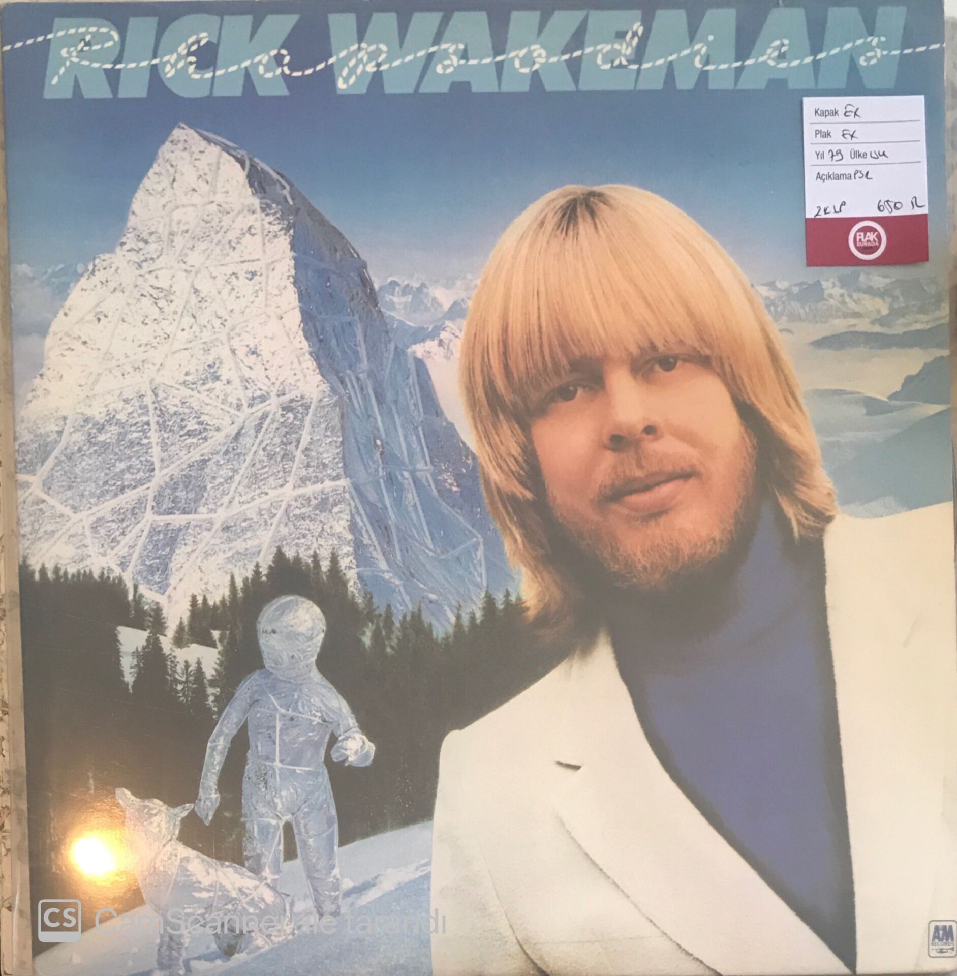 Rick Wakeman - Rhapsodies Double LP