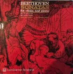 Beethoven Sonatas For Violin And Piano Op.23 In A Minor Op. 24 In F Major LP