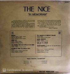 The Nice in Memoriam LP