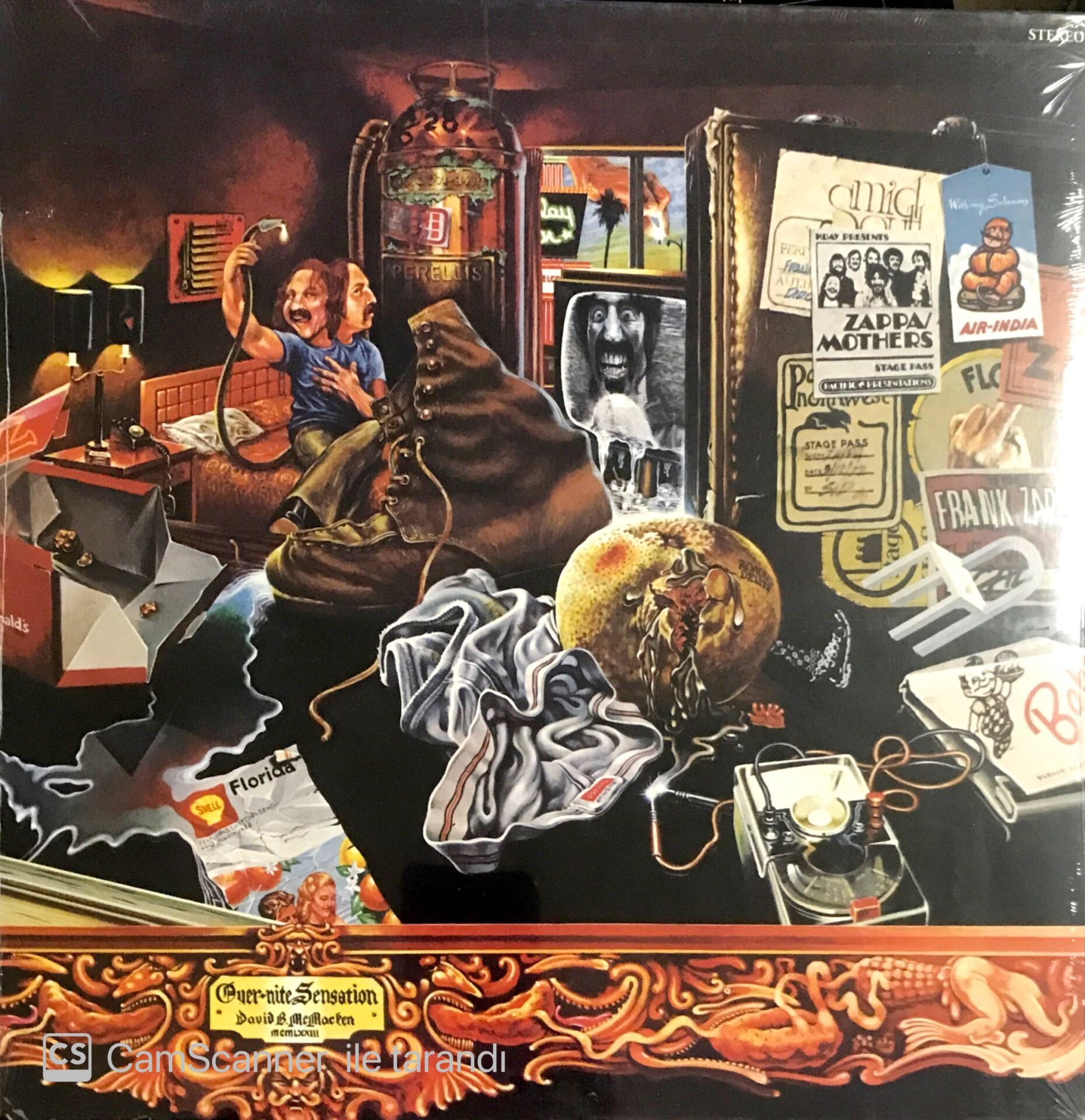 Frank Zappa - Over nite Sensation LP