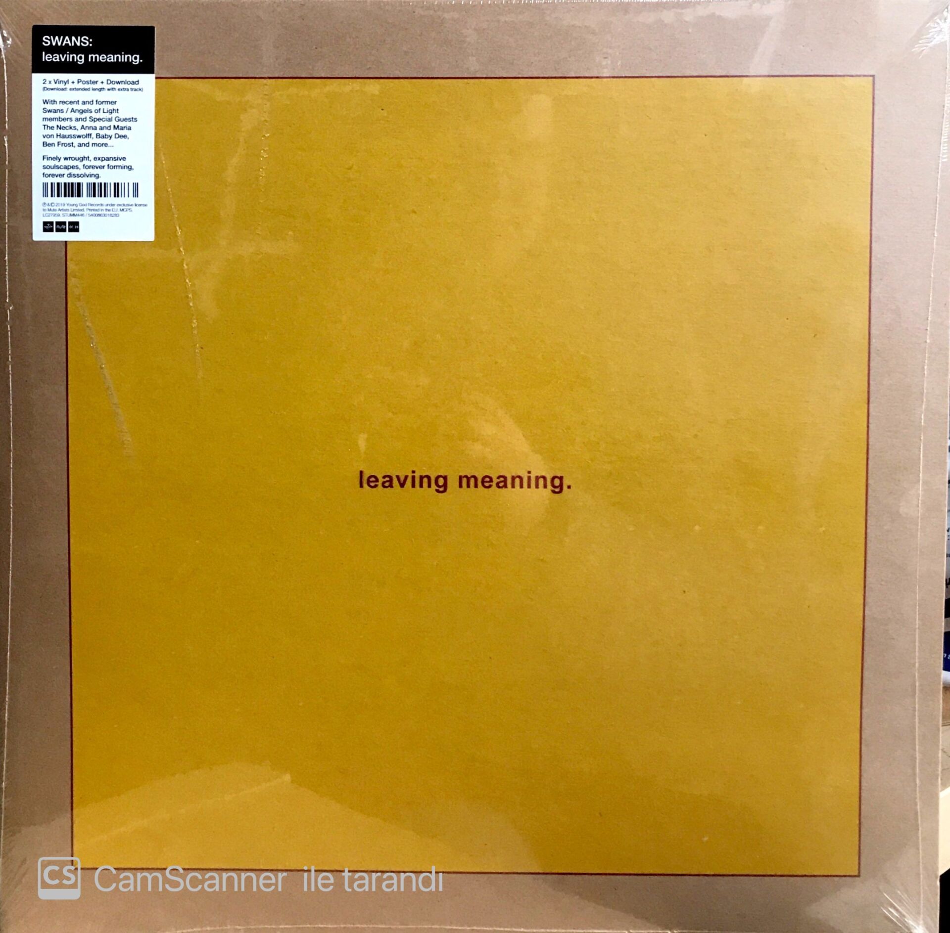 Swans / Leaving Meaning LP