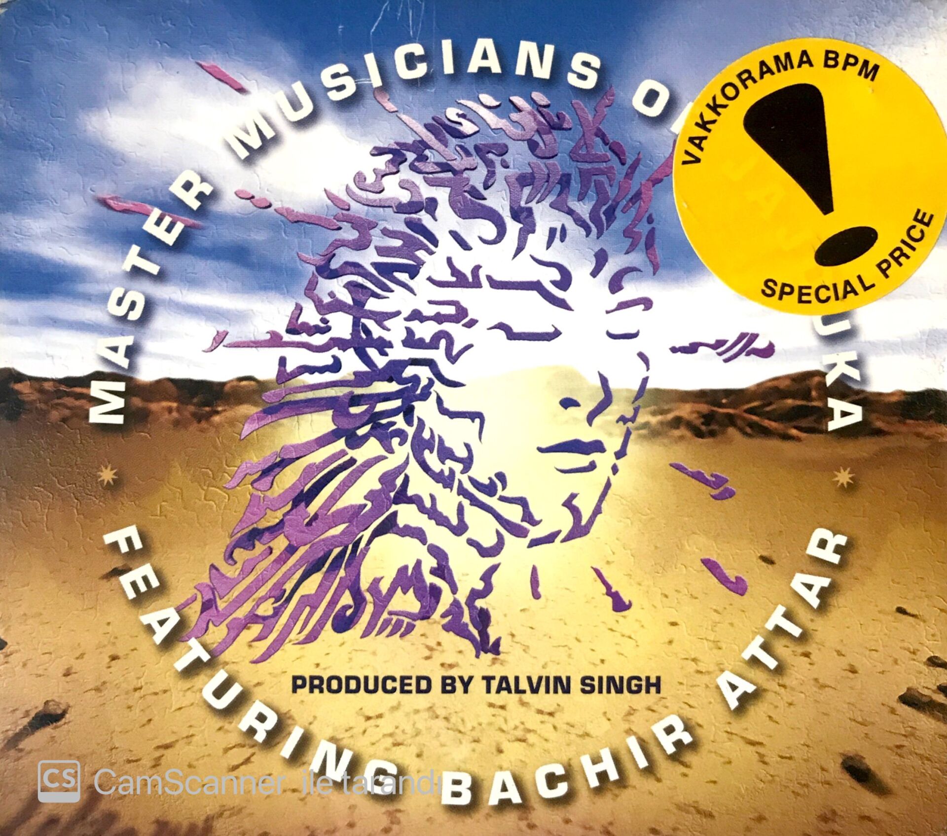 Master Musicians Of Jajouka Bachir Attar CD