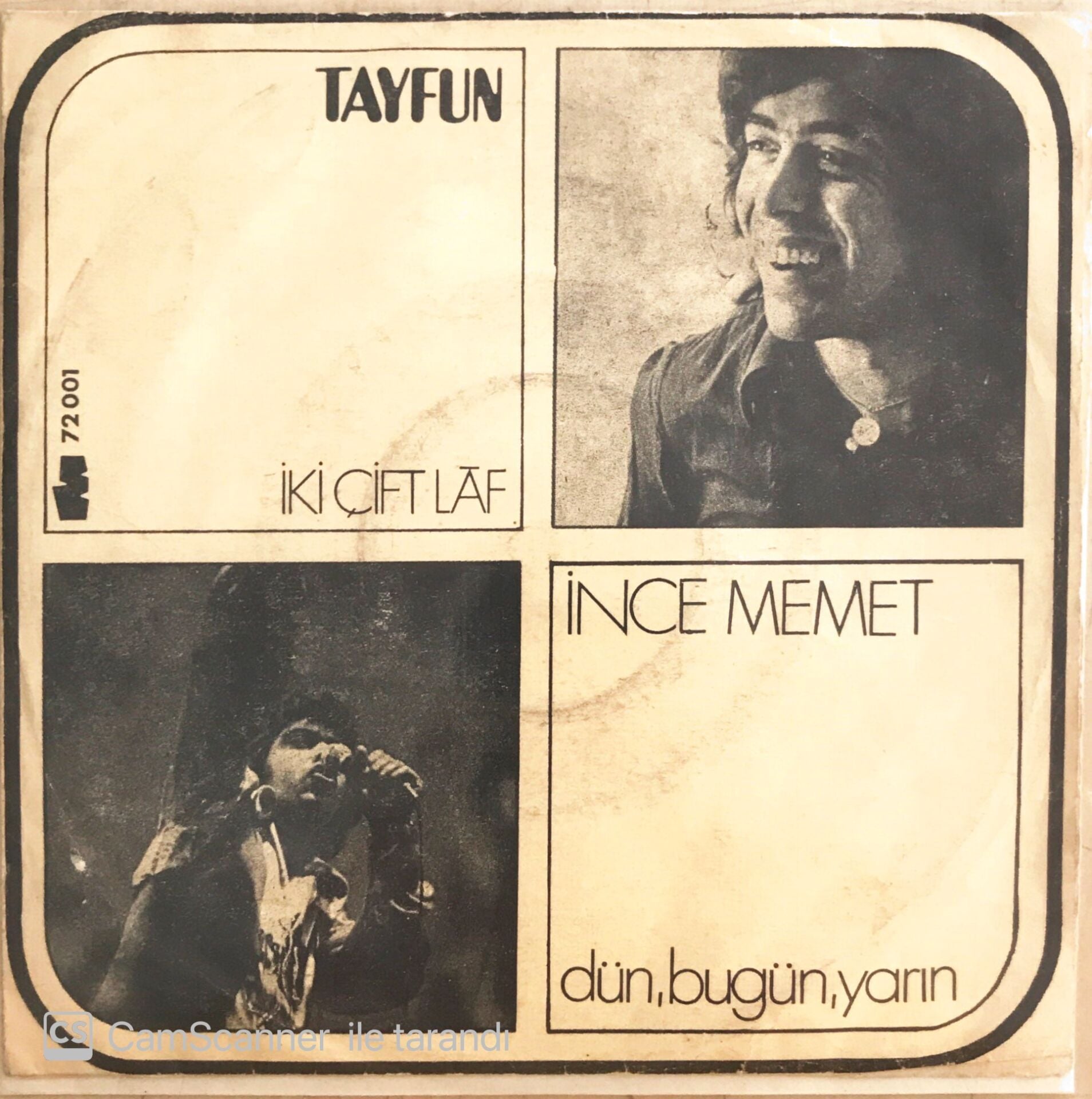 Tayfun - İki Çift Laf/İnce Memet - 45'lik