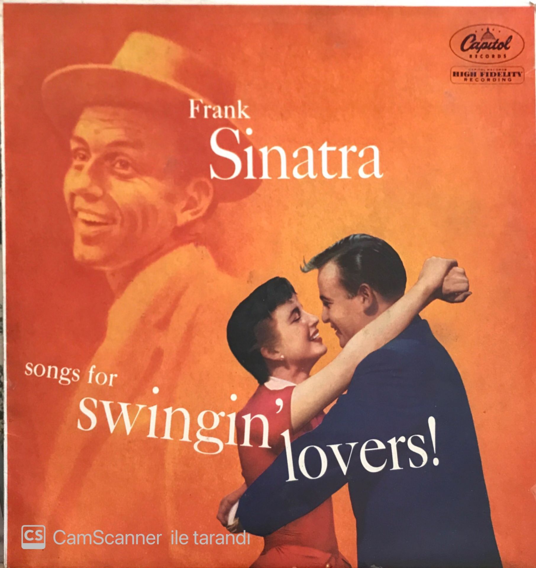 Frank Sinatra Songs For Swingin' Lovers! LP