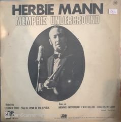 Herbie Mann Memphis Underground LP