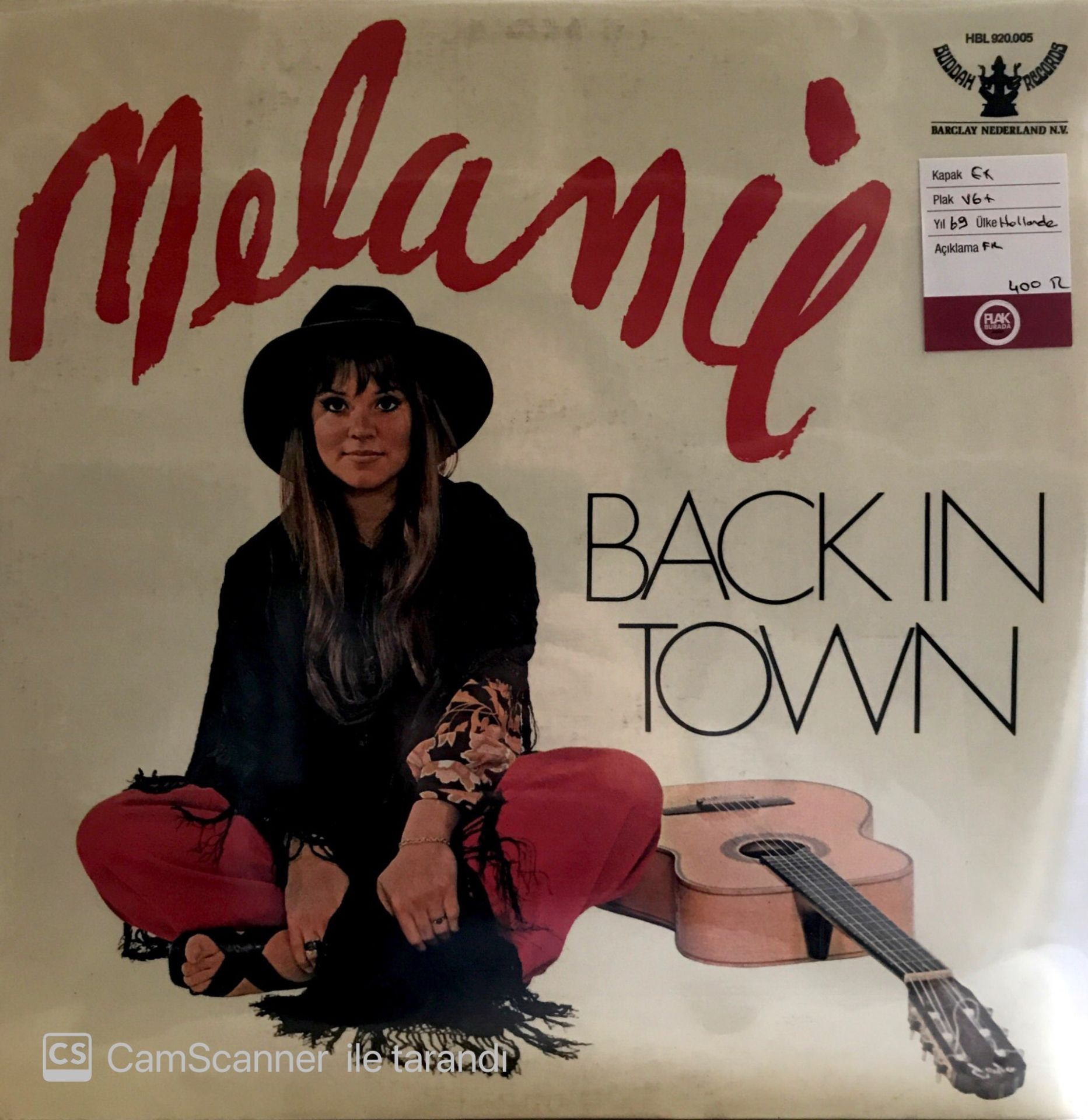 Melanie Back in Town LP
