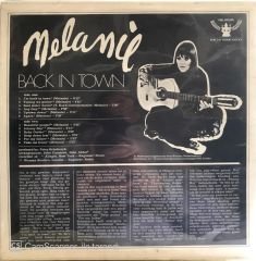 Melanie Back in Town LP