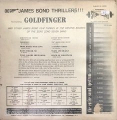 James Bond Thrillers The Zero Zero Seven Band Plays LP