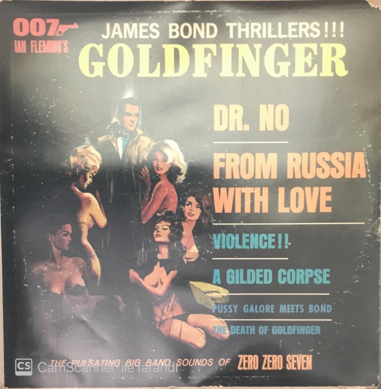 James Bond Thrillers The Zero Zero Seven Band Plays LP