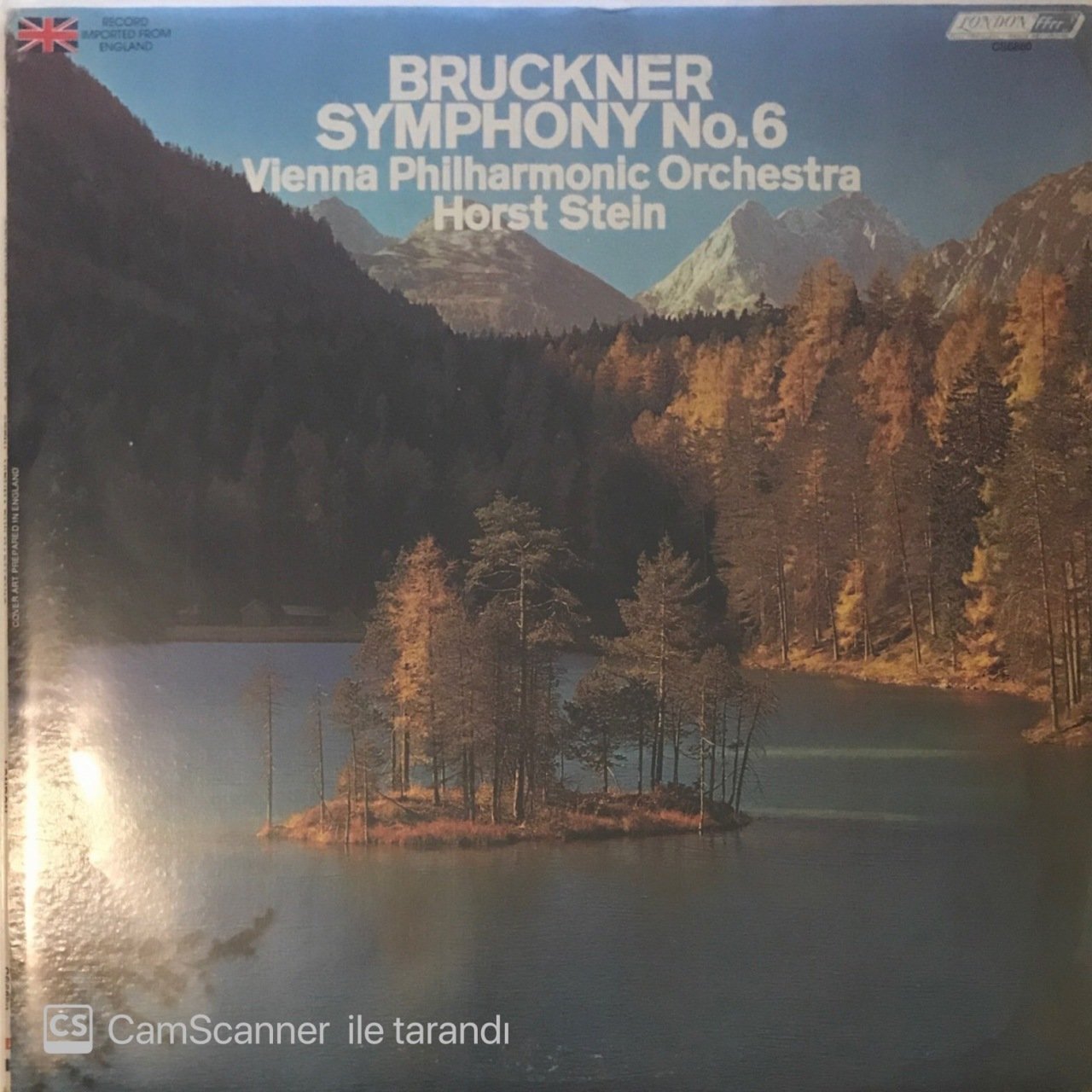 Bruckner Symhpony No.6 Vienna Philharmonic Orchestra Horst Stein LP
