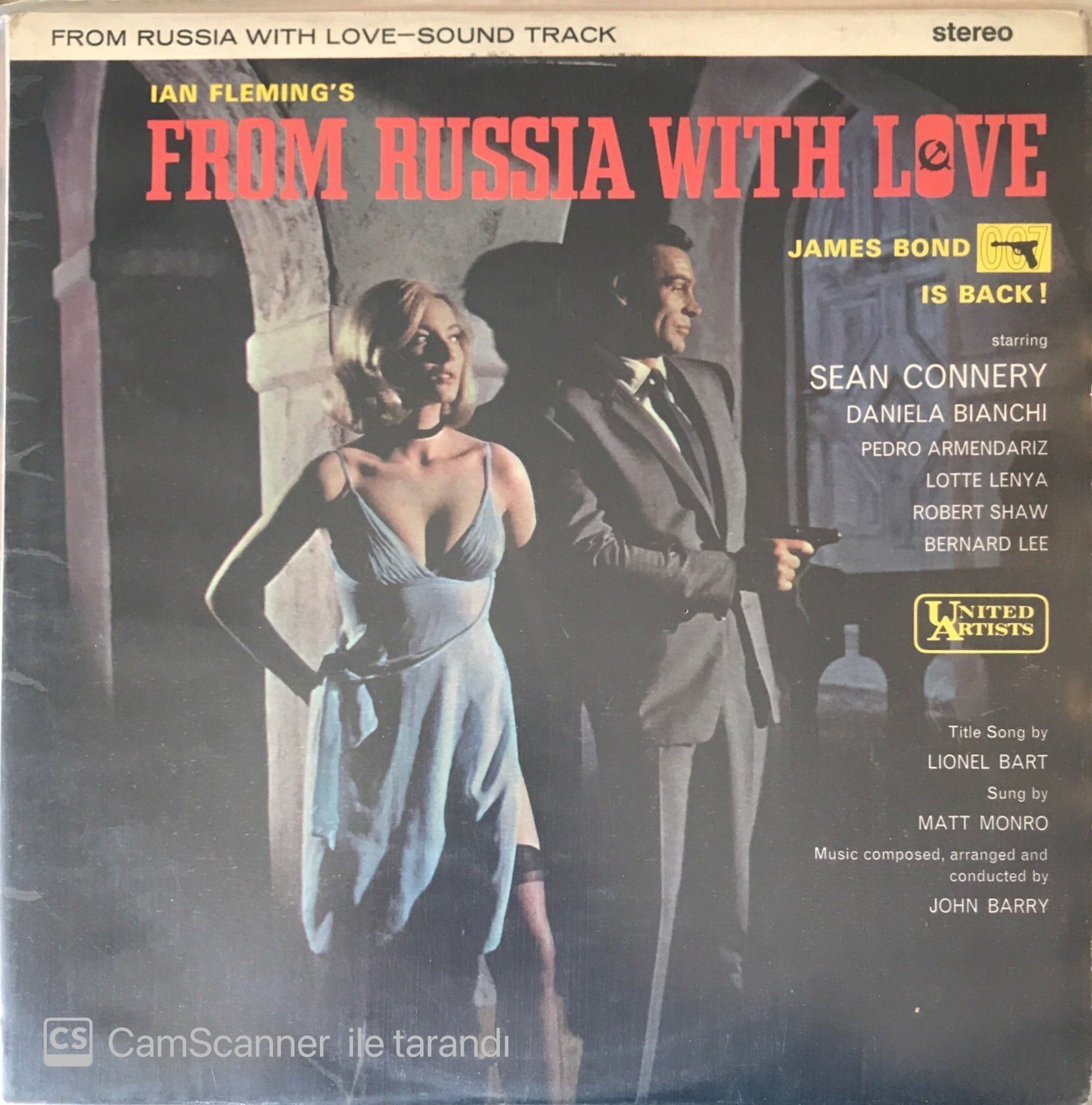 Original Motion Picture Soundtrack ''From Russia With Love'' LP