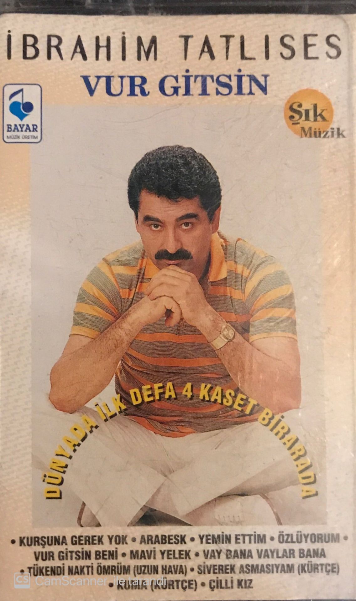 İbrahim Tatlıses - Vur Gitsin KASET