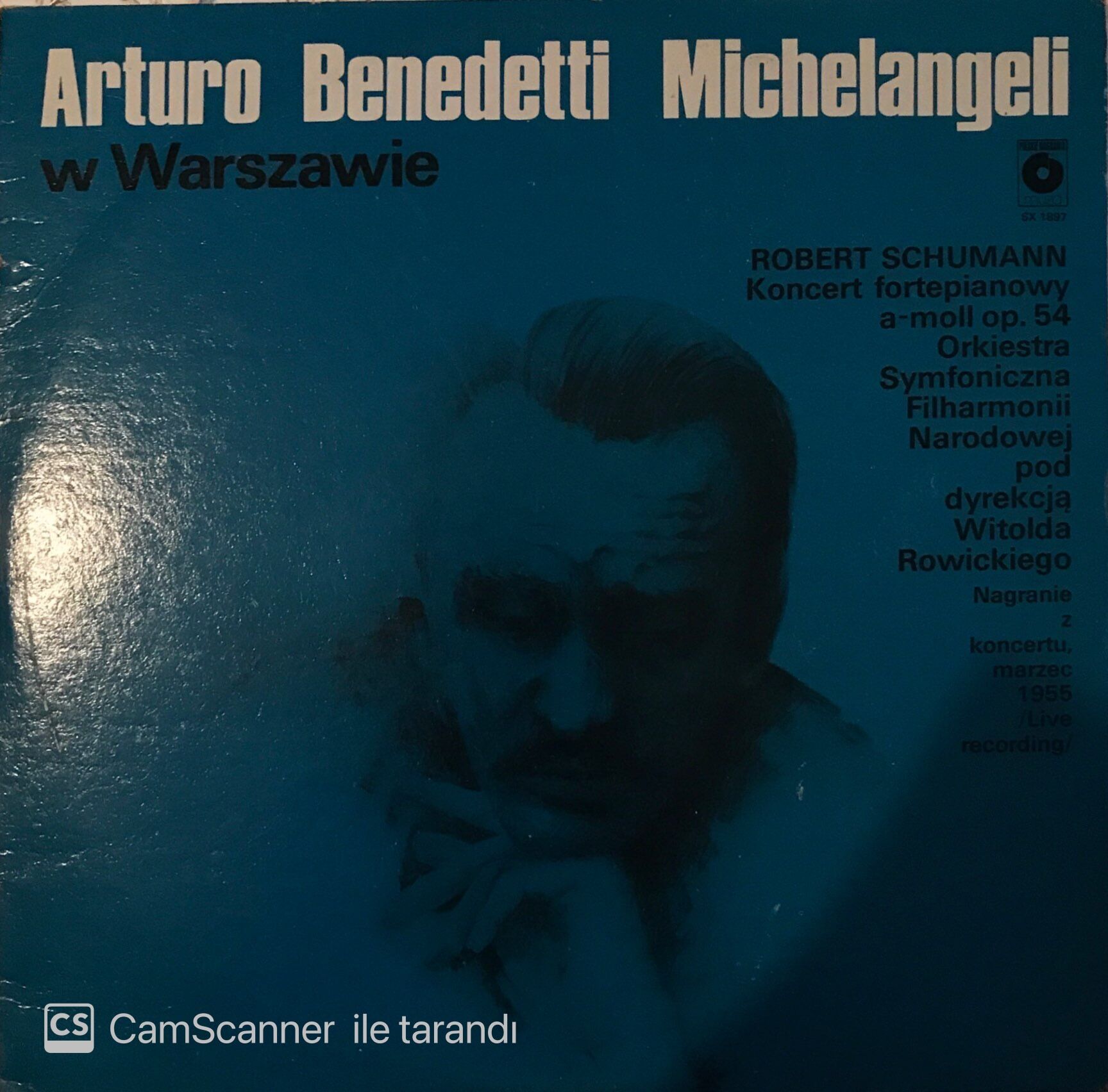 Arturo Benedetti Michelangeli - W Warszawie LP
