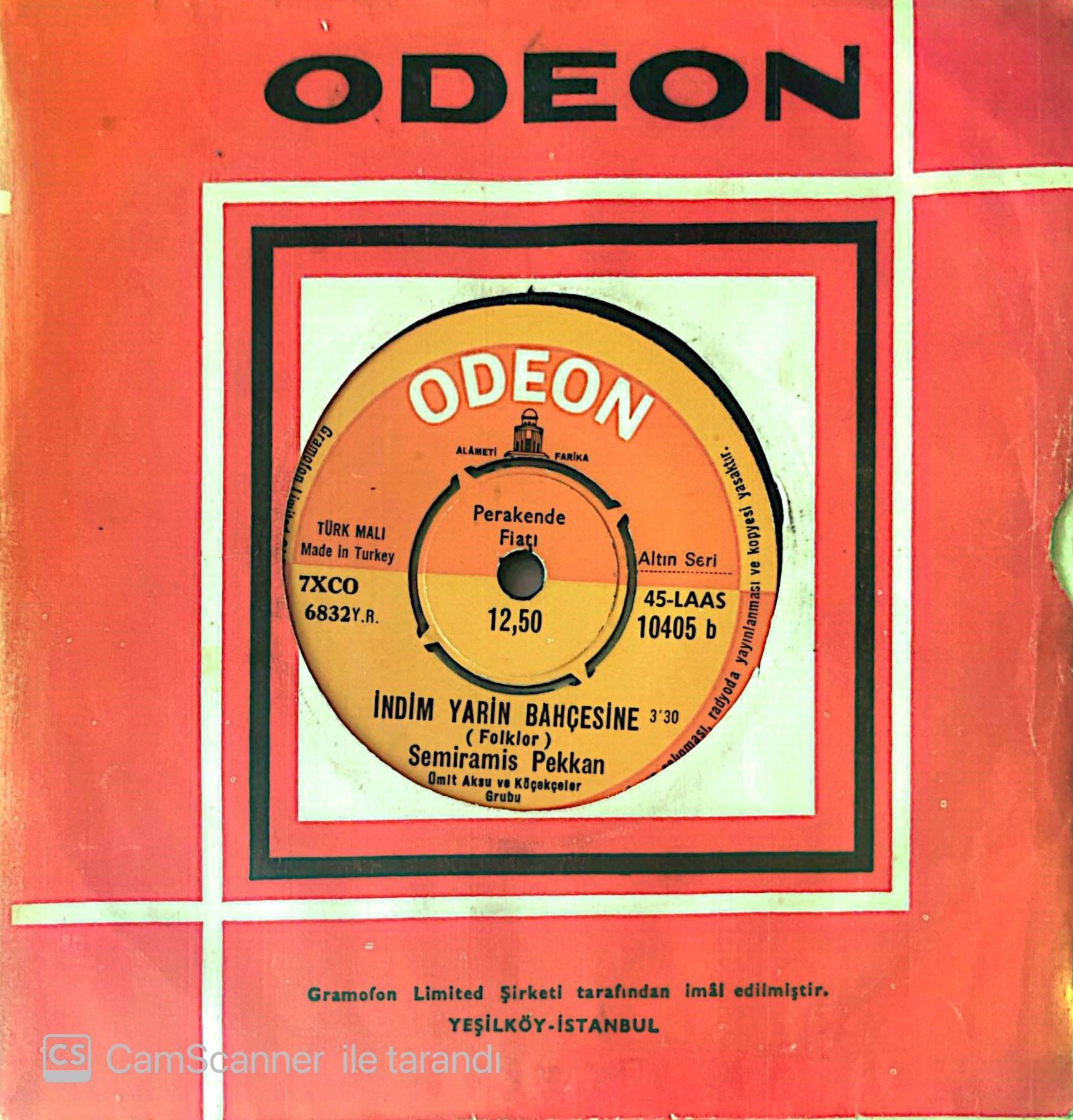 Semiramis Pekkan İndim Yarin Bahçesine 45lik