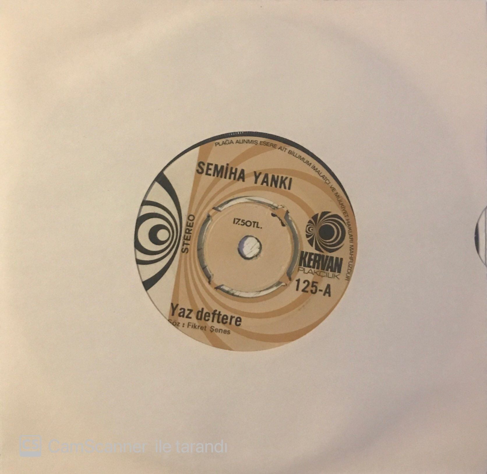 Semiha Yankı Yaz Deftere 45lik