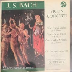 J. S. Bach Violin Concerti LP