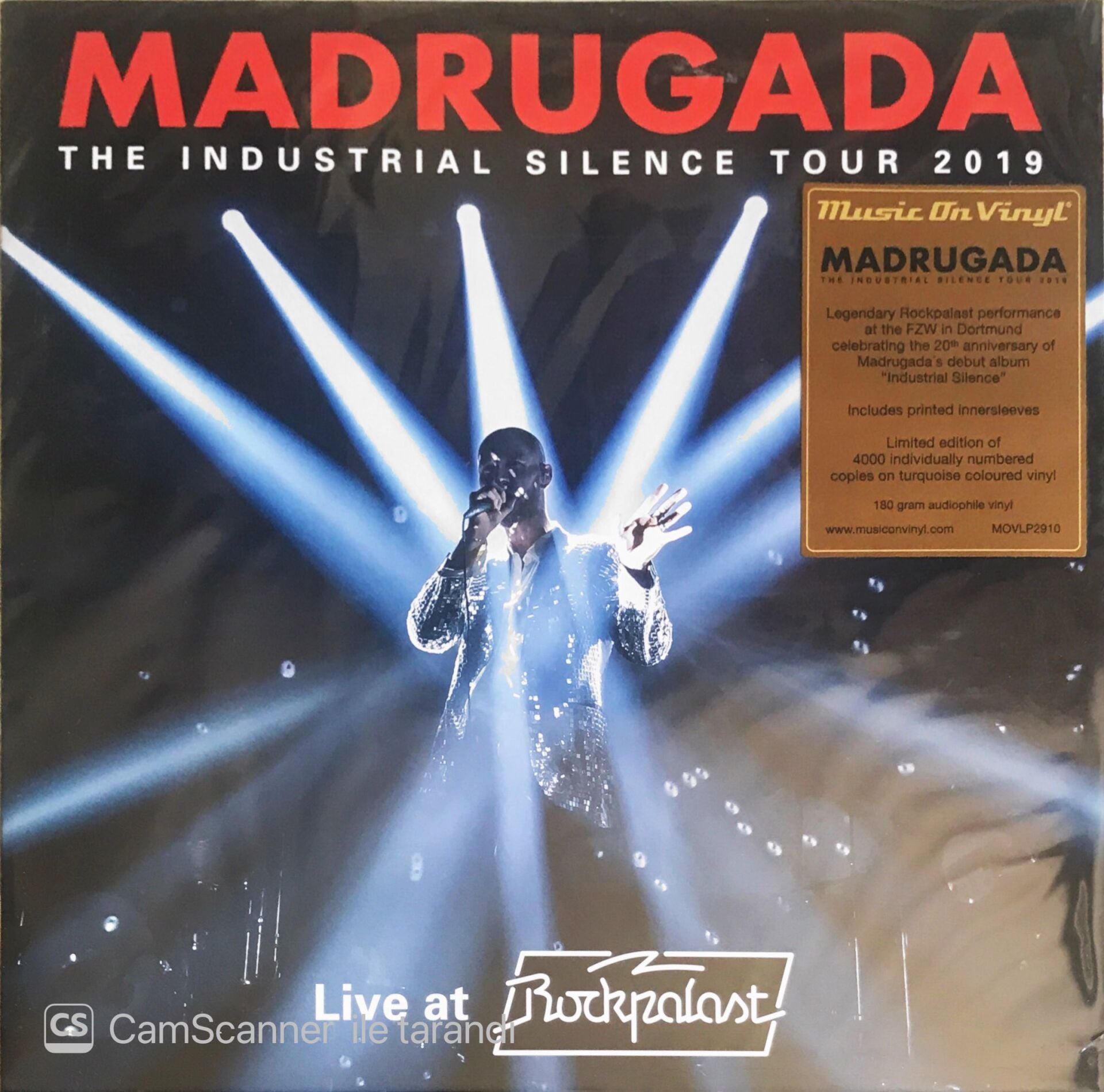 Madrugada - The Industrial Silence Tour 2019 - 3 LP