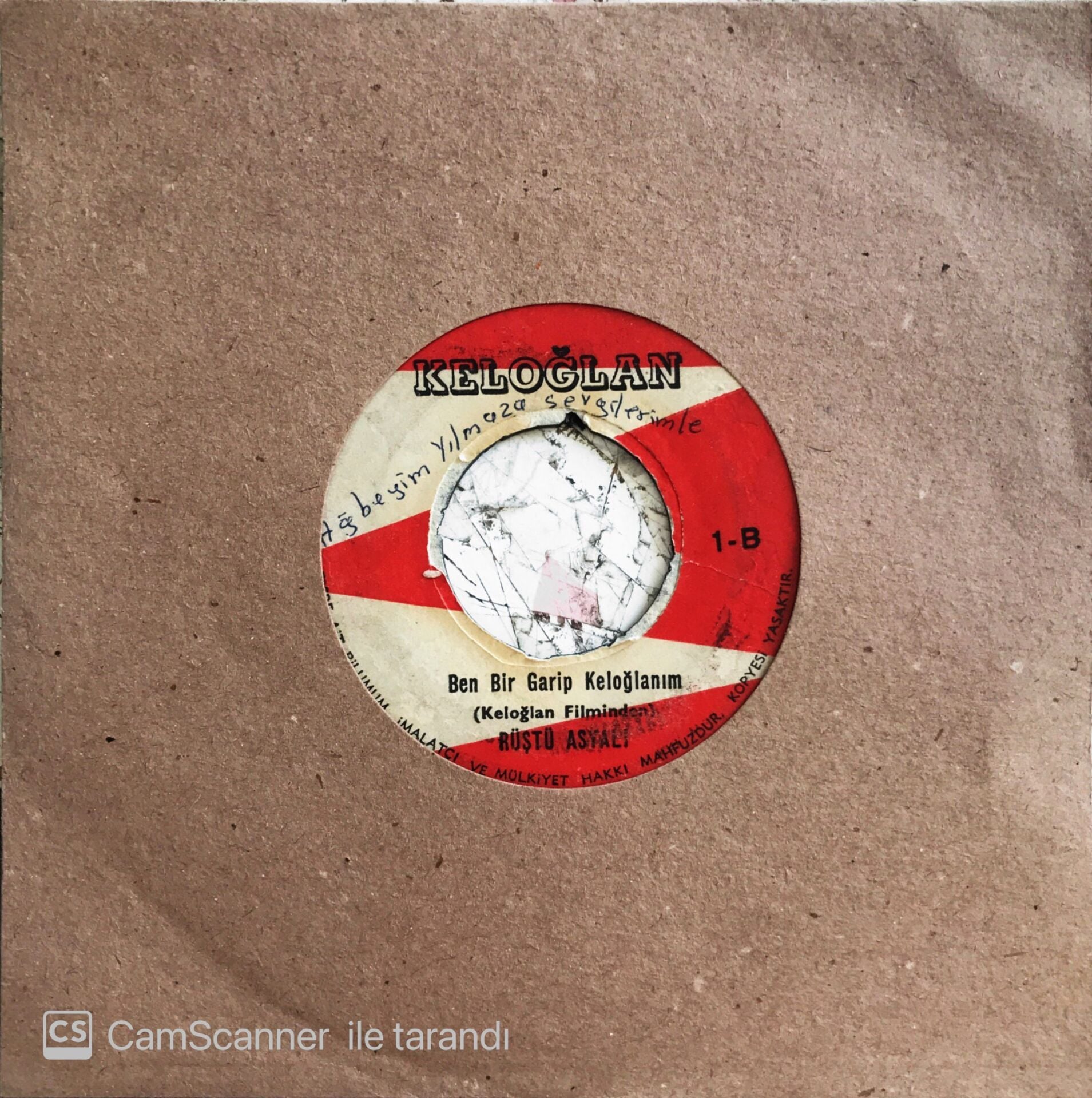 Keloğlan (Rüştü Asyalı) - Ben Bir Garip Keloğlanım/Uyan Güzel - 45'lik
