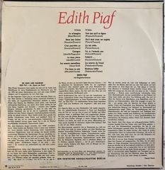 Edith Piaf LP