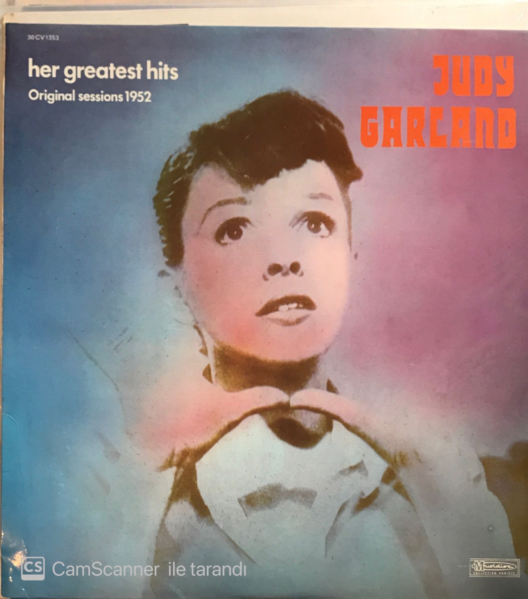Judy Garland - Her Greatest Hits Original Sessions 1952 LP