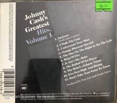 Johnny Cash's Greatest Hits Volume One CD