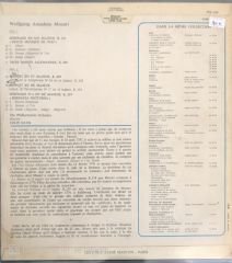 Mozart Petite Musique De Nuit LP