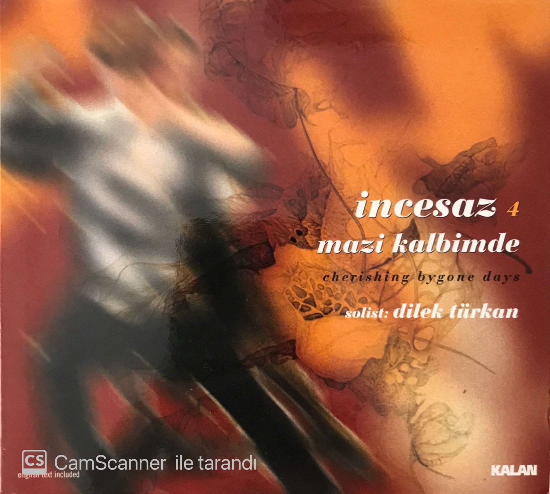 İncesaz 4 Mazi Kalbimde CD