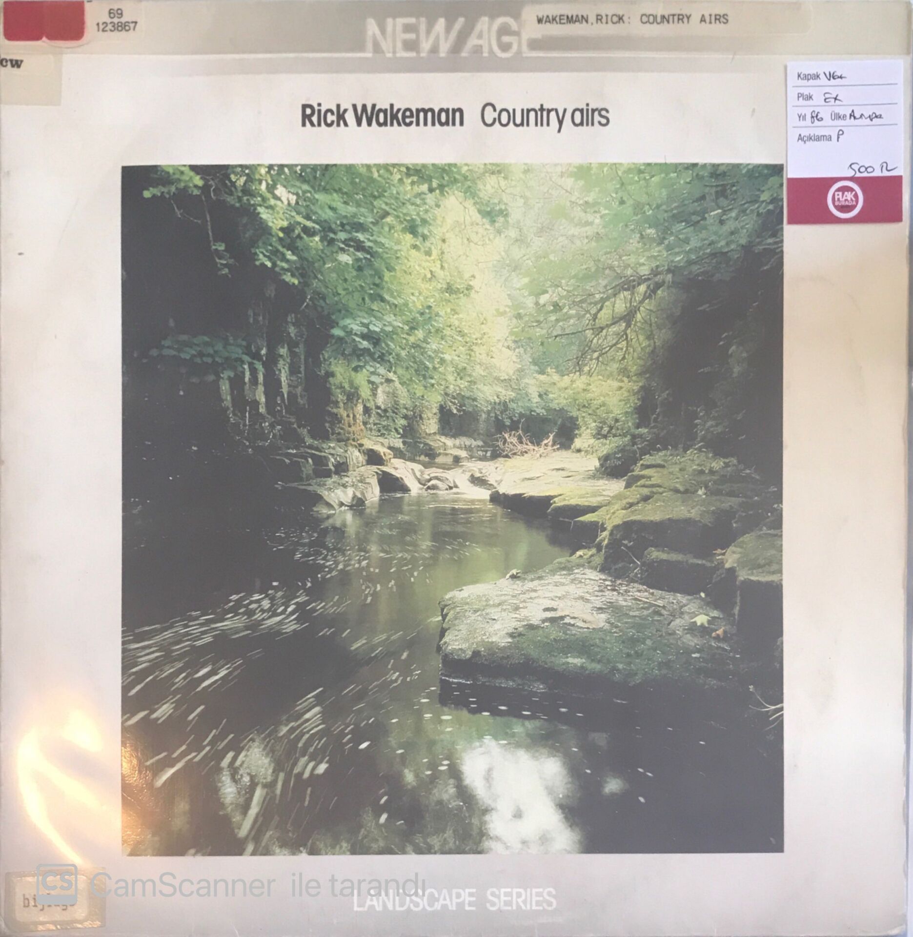 Rick Wakeman - Country Airs LP