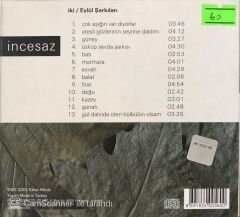 İncesaz İki / Eylül Şarkıları CD