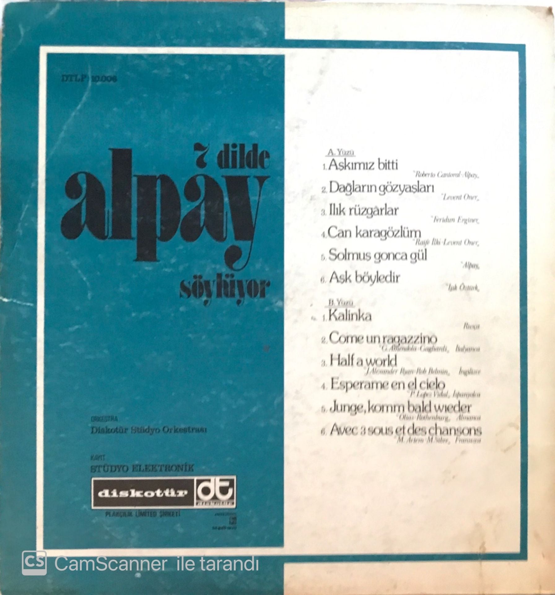 7 Dilde Alpay LP Plak Satın Al