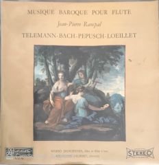 Musique Baroque Pour Flute Jean Pierre Rampal Telemann-Bach-Pepuschi-Loeillet LP