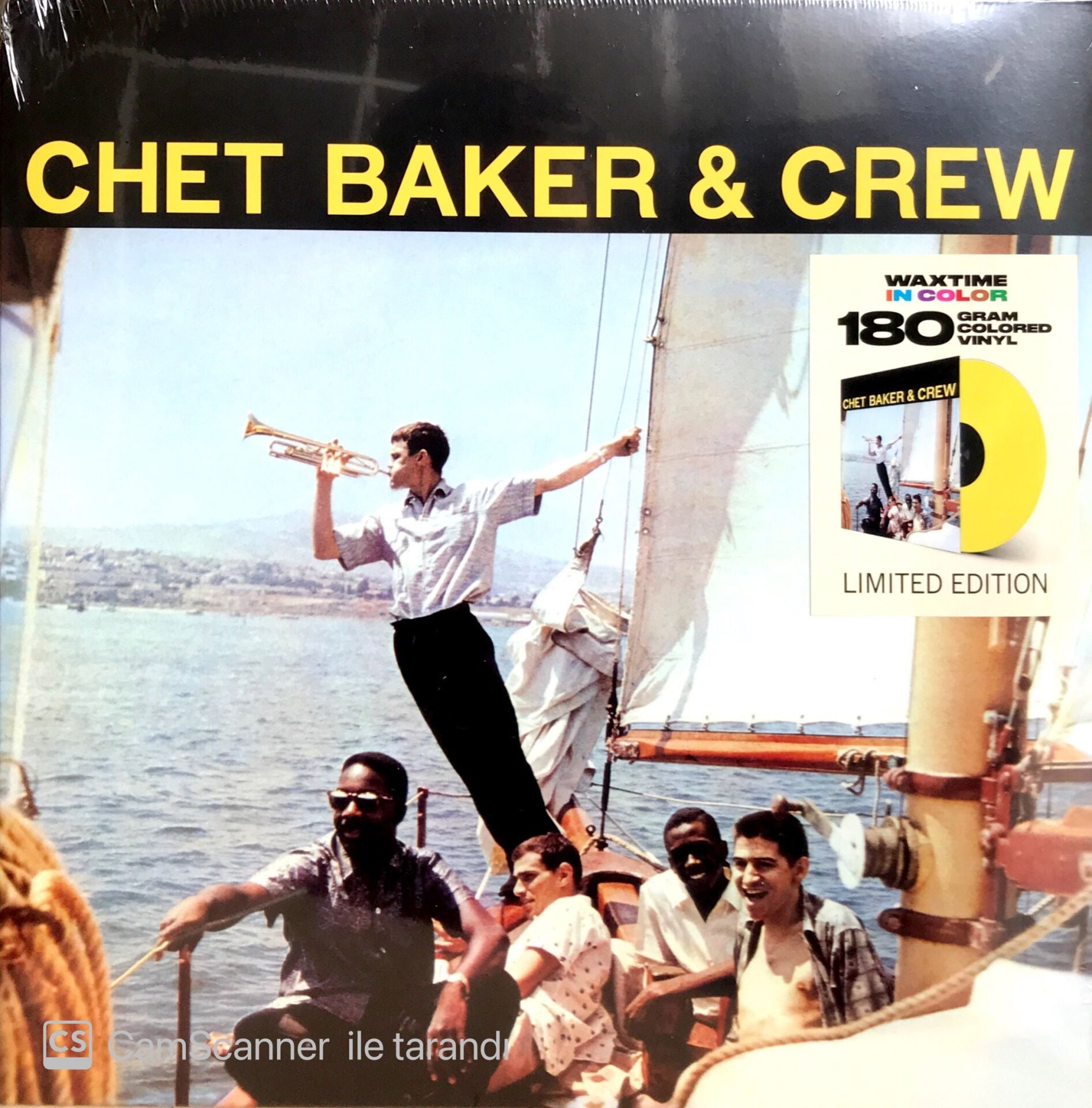 Chet Baker & Crew LP Sarı Renkli