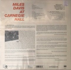 Miles Davis At The Carnegie Hall LP