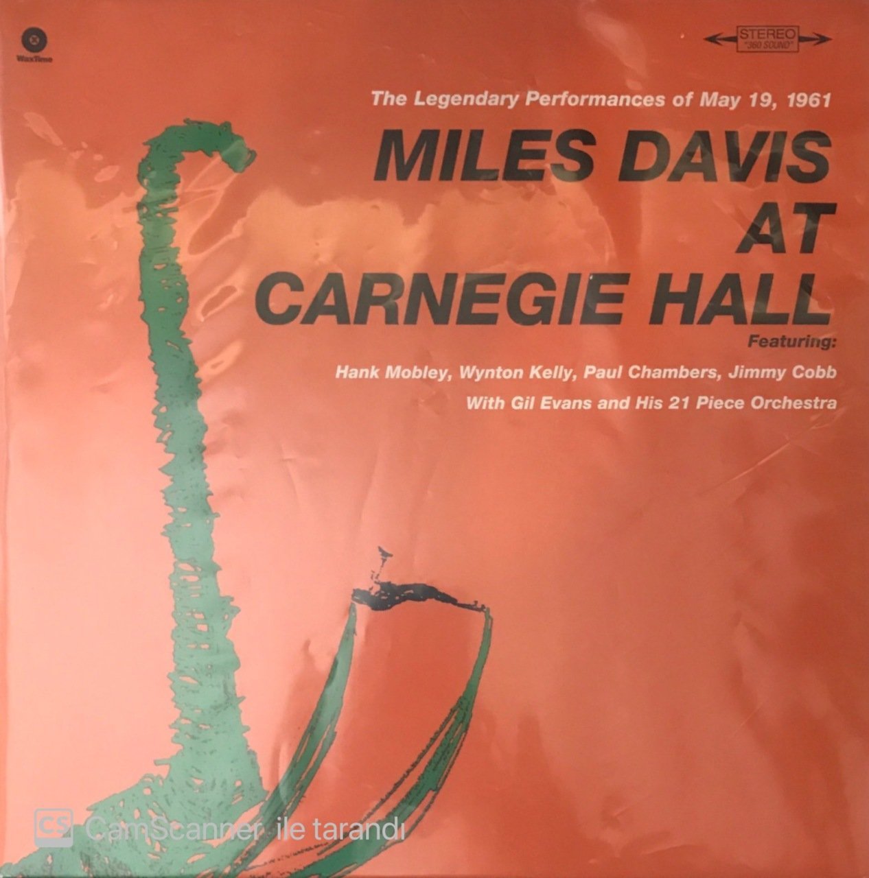 Miles Davis At The Carnegie Hall LP