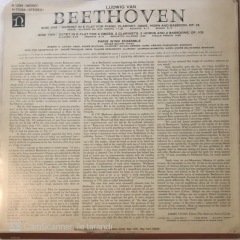 Ludwig Van Beethoven Quintet In E Flat For Piano And Winds Op.16 LP