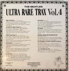 The Beatles - Ultra Rare Trax Vol.4 LP