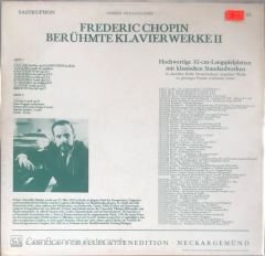 Frederic Chopin - Ber Ühmte Klavier Werke II LP