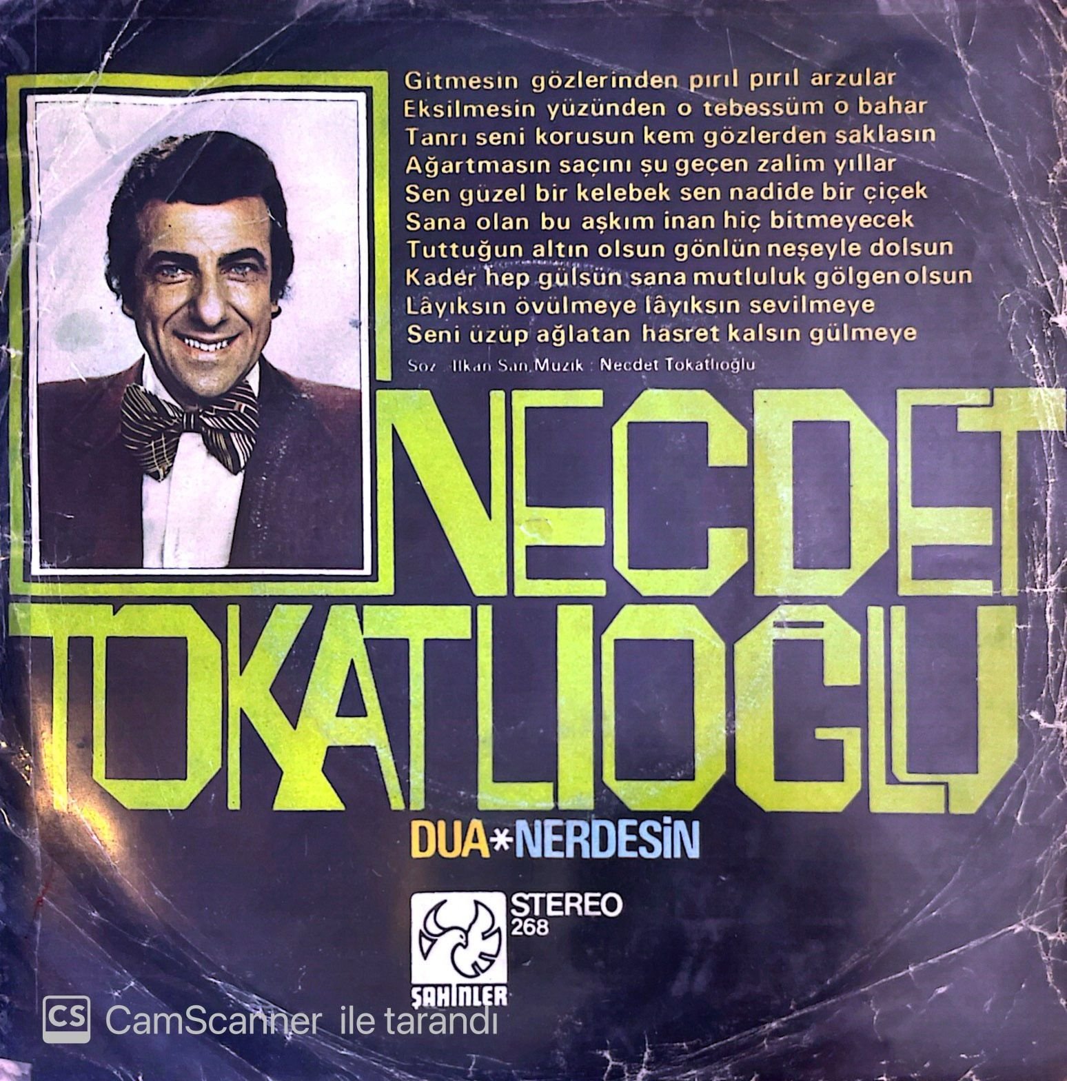 Necdet Tokatlıoğlu Dua 45lik