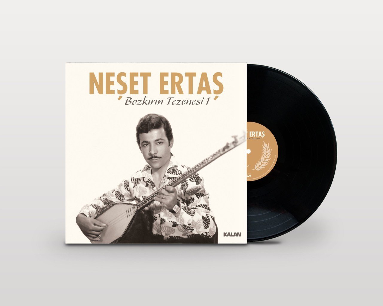 Neşet Ertaş Bozkırın Tezenesi 1 LP