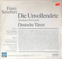Franz Schubert - Die Unvollendete LP